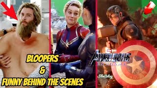 Avengers Endgame Full Bloopers Deleted Scenes and Funny Behind the Scenes  DVD Bonus [upl. by Eluk]