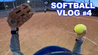 PLAYING ALL NINE POSITIONS IN ONE GAME  Softball Vlogs 4 [upl. by Hsac]