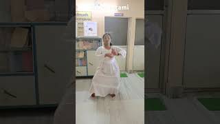 Sewli fuler nolok debo ❤️❤️❤️ pujolook dance song bengali siuli [upl. by Merp]