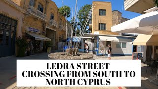 Ledra street crossing Nicosia Cyprus [upl. by Yralih233]