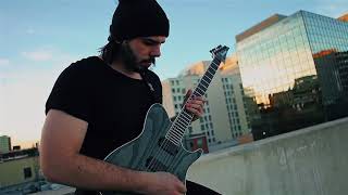 LORNA SHORE  Denounce The Light Guitar Playthrough [upl. by Eicak99]