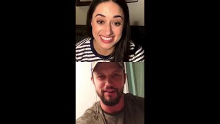 Jeanine Mason IG takeover chat with Nathan Dean Parsons 04272020 [upl. by Malcolm]