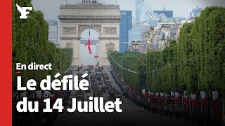 Revivez le défilé du 14 juillet [upl. by Ayaladnot]