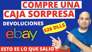 Compre Otra CAJA SORPRESA en EBAY USA de 26 dlls  Lo que Realmente Sale ❓ ebay misterybox [upl. by Gujral164]