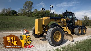 Dirt Time Extras Cat Motor Grader All Wheel Drive [upl. by Loftis174]