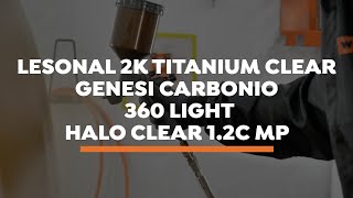 Lesonal 2K Titanium Clear  Genesi Carbonio 360 Light HALO Clear 12C MP [upl. by Cartwell]