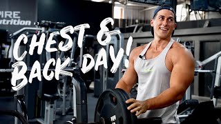 My Favorite Chest amp Back Workout [upl. by Eimmit496]