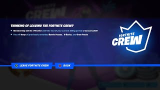 How to CANCEL Fortnite Subscription  Fortnite Crew Pack ALL QUESTIONS ANSWERED [upl. by Elkcim139]