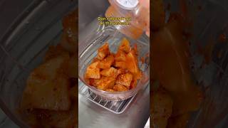 Life hack when you find mold in your kimchi… shorts kimchi mukbang [upl. by Miarzim]