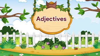 Adjectives  English Grammar Gear  Class 4 [upl. by Norre]