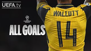 All UCL Goals THEO WALCOTT [upl. by Eirhtug]