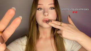 ASMR  Kissing You To Sleep 💋 goodnight kisses [upl. by Enortna]