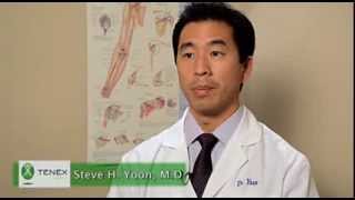 Dr Yoon Discusses Tendon Pain and the Tenex Health TX System for Relief [upl. by Kironde]