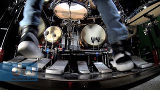 Marco Iannetta plays PDP Concept Series Drums amp Pedals by DW 100 GoPro [upl. by Comptom]