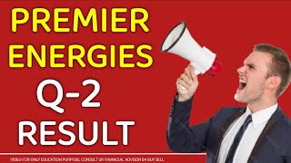 PREMIER ENERGIES Q2 RESULT premierenergies premierenergiessharelatestnews premierenergiesshare [upl. by German]