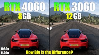 RTX 4060 vs RTX 3060  Tested in 10 Games  1080p 1440p [upl. by Bigner]