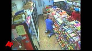 Raw Video Shootout With Store Robbers [upl. by Assisi]