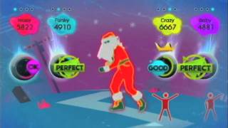 Just Dance 2 Gameplay  Crazy Christmas [upl. by Adnoma]