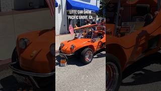 Monterey Car Week  Little Car show in Pacific Grove A family favorite MontereyCarWeek [upl. by Nonnaer]