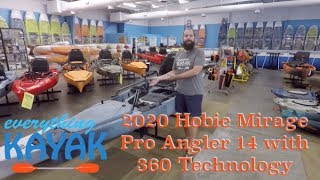 Hobie Pro Angler 14 with 360 Technology Walkthrough [upl. by Aimahc99]