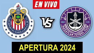 CHIVAS VS MAZATLAN EN VIVO 🔴 APERTURA 2024 JORNADA 4 LIGA MX ▶️ HORARIO Y DONDE VER EN VIVO [upl. by Eihtur953]