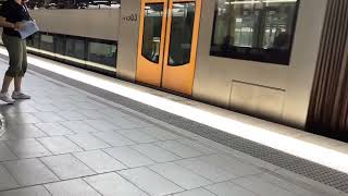 Sydney trains Millennium M1 and M2 departing central [upl. by Taite630]