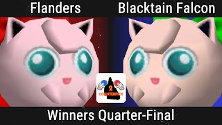 CounterPick 2 Winners Quarters  Flanders Jigglypuff vs Blacktain Falcon Jigglypuff [upl. by Aggappera25]