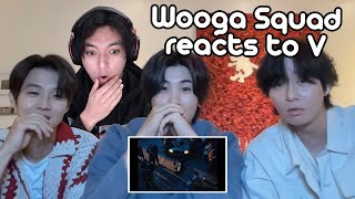 Wooga Squad reacts to V FRIENDS  Reaction [upl. by Greenberg201]