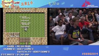 Mega Man by adefgames in 2217  SGDQ2014  Part 33 [upl. by Avrom152]