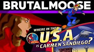 Where in the USA is Carmen Sandiego  PC Game Review  brutalmoose [upl. by Aneerhs212]