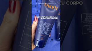 Cuidados Masculinos Práticos com o Shampoo HMEN 💧🧔 Hinode [upl. by Yenitsed]