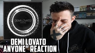 Demi Lovato  Anyone Track Reaction  So Much Pain [upl. by Nylatsirhc]