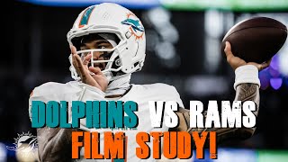 Miami Dolphins vs Rams Films Study  Tale Of Two Halves [upl. by Nrubyar]