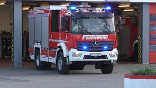 NEUFAHRZEUG Nagelneues LF10 Freiwillige Feuerwehr Barmstedt [upl. by Erdnassac]