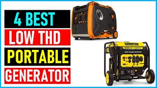 Best Low THD Portable Generator In 2023 Top 4 Best Low THD Portable Generator Reviews [upl. by Schram]