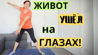 КАК УБРАТЬ ЖИВОТ И БОКА БЫСТРО 5 простых упражненияй ДЛЯ ПОХУДЕНИЯ ЖИВОТА в домашних условиях [upl. by Katerina58]