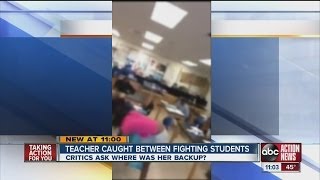 Video of violent classroom fight at Pinellas County high school raises concerns [upl. by Yllom]