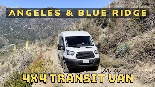 Lytle Creek amp Blue Ridge  4x4 Transit Van Camping and Hiking [upl. by Ttelracs868]