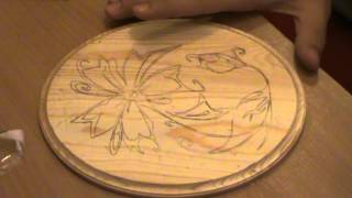 Basics and Tools of Pyrography How to copy a drawing to wood part 2 [upl. by Demott357]