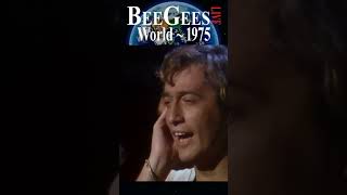 Bee Gees Live “World” 1975 Harmony amp Humor [upl. by Refynnej]