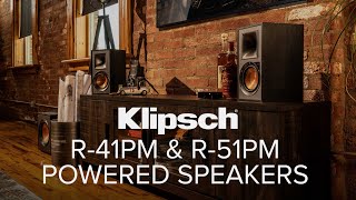 Klipsch R41PM amp R51PM Powered Speaker Review [upl. by Royd699]