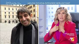 Giovanni Donzelli a Myrta Merlino quotQualcuno vuole dividere il centrodestra ma non ci [upl. by Swerdna]