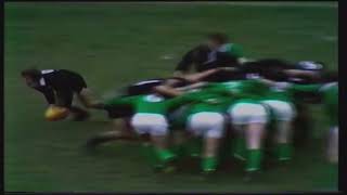 BIG HIT  NEW ZEALAND ALL BLACKS V IRELAND  1976 RUGBY UNION TEST MATCH [upl. by Niel963]