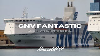 GNV FANTASTIC  Arrival in GENOA [upl. by Aisenat]