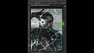 The Right Way To Create Stunning Glass Shatter Effect  Photoshop Tutorial [upl. by Woodie]