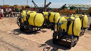 AG Spray 200 Gallon and 110 Gallon 3pt Sprayer Walkaround [upl. by Bartholemy]