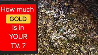 Gold Recovery from TVs pt2 ScroogeMcDuckn gold preciousmetals howto diy scraplife [upl. by Sucitivel]