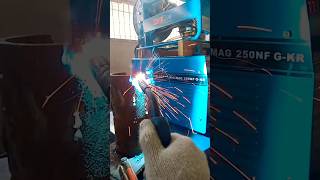 MIG welding technique in slow motion welder beginners welding fypyoutube weldingequipment [upl. by Jedidiah]