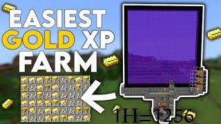 Biggest gold 🪙 farm 120 TUTORIAL VIDEO MINECRAFT minecraft tutorial viral [upl. by Ettelegna]