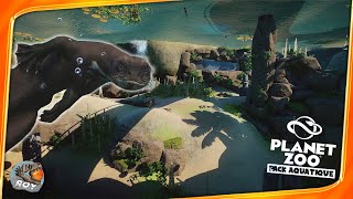 🦦💦🌳GIANT OTTER NATURAL AQUATIC HABITAT  ENCLOS AQUATIQUE NATUREL LOUTRE GEANTE 🦦💦🌳  PLANET ZOO [upl. by Franklin]